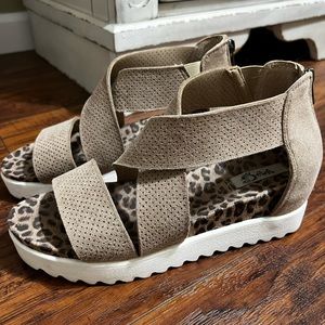 Adorable womens platform sandals